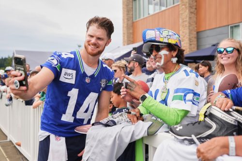 Seahawks Camp Football