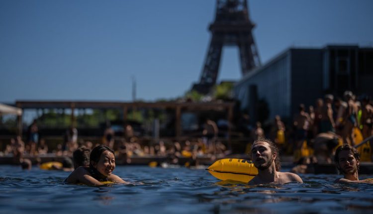 France Seine Swimming
