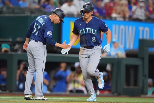 Mariners Rangers Baseball