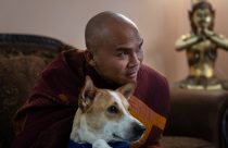 Walk for Peace Buddhist Monk