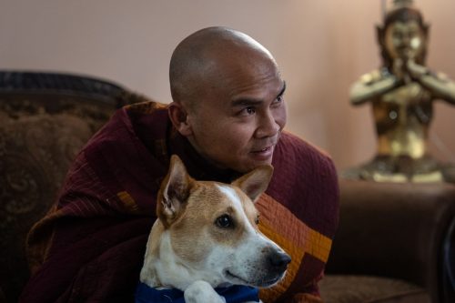 Walk for Peace Buddhist Monk