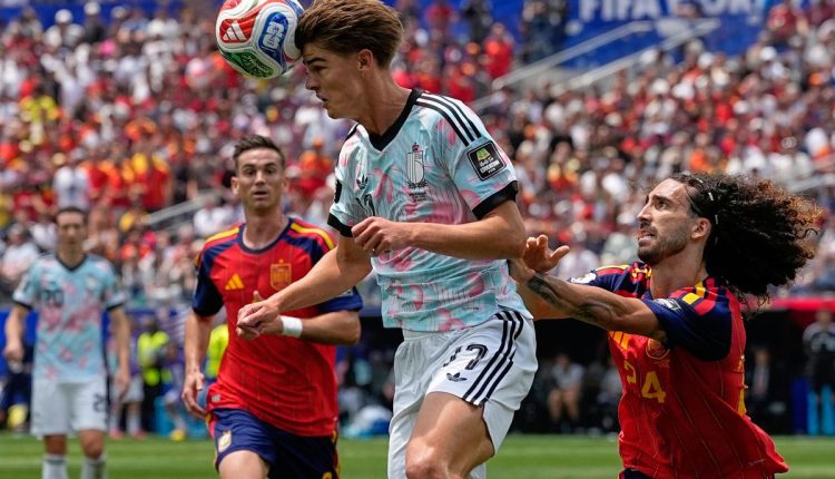 APTOPIX Belgium Spain WCup Soccer