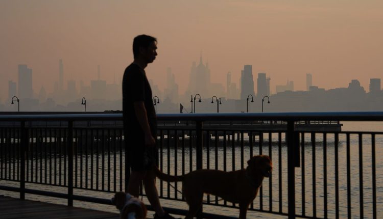 Climate Wildfires Smoke New York