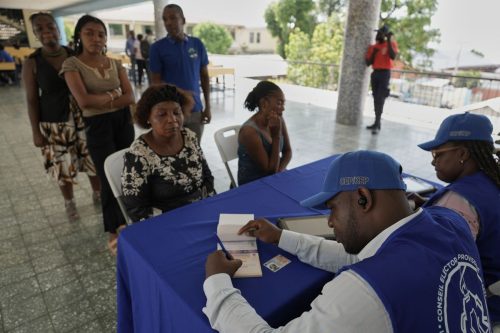 Haiti Voter Registration
