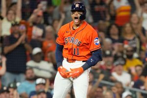 APTOPIX Rangers Astros Baseball