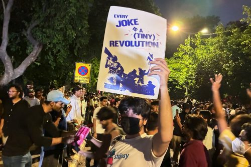 India Cockroach Protests Humor
