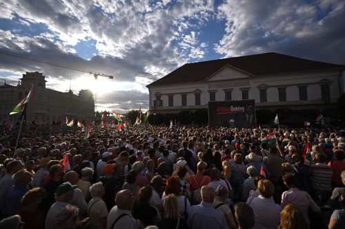 Hungary Protest