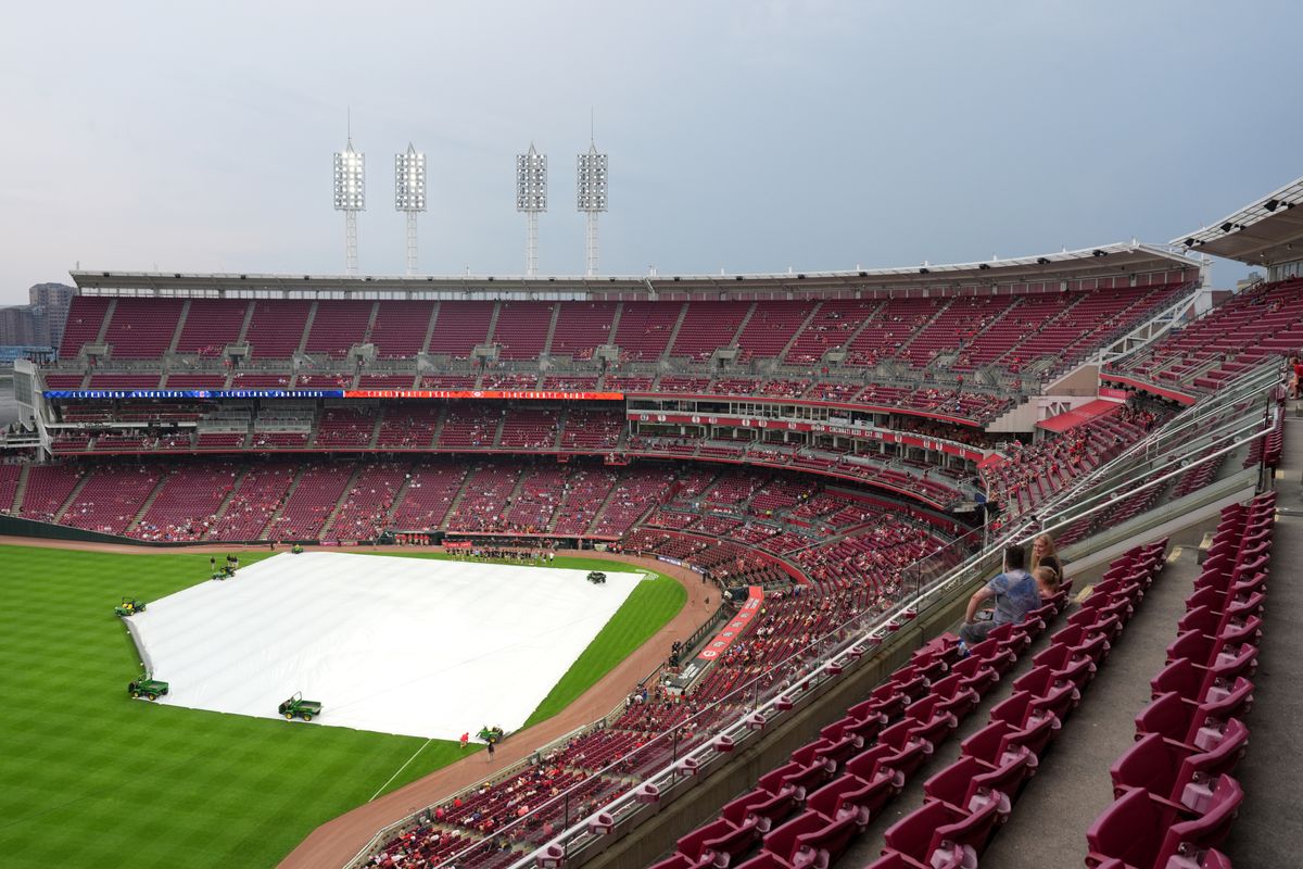Guardians-Reds game in Cincinnati postponed due to rain; day-night doubleheader set for Tuesday