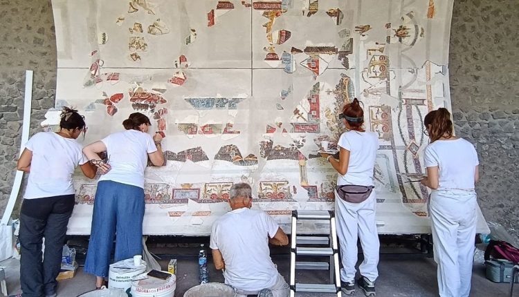 Italy Pompeii Frescoes