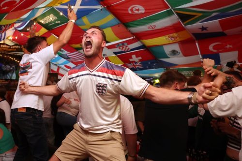 APTOPIX England WCup Soccer Reaction