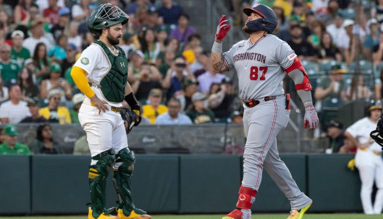 Nationals Athletics Baseball
