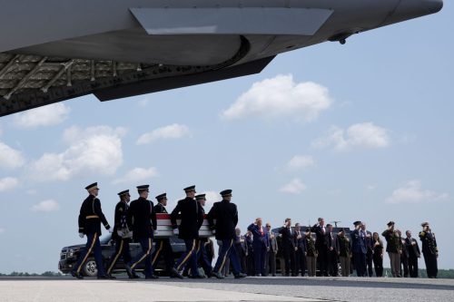 Trump Dignified Transfer