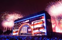 APTOPIX America 250 Independence Day Trump