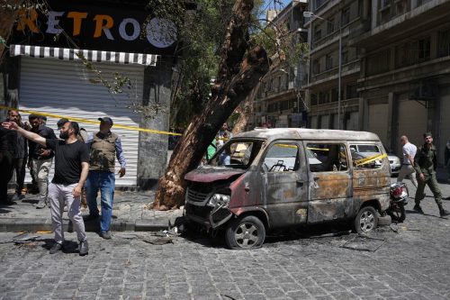 Syria France Explosions