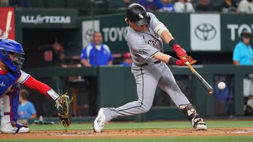 White Sox Rangers Baseball