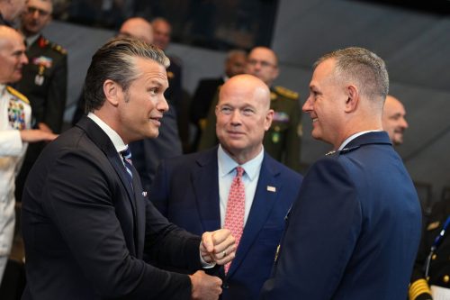 Belgium NATO Defense Ministers