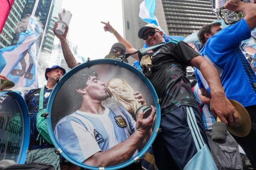 APTOPIX Argentina Spain WCup Soccer