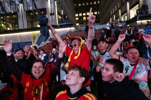 APTOPIX New York WCup Soccer Reaction
