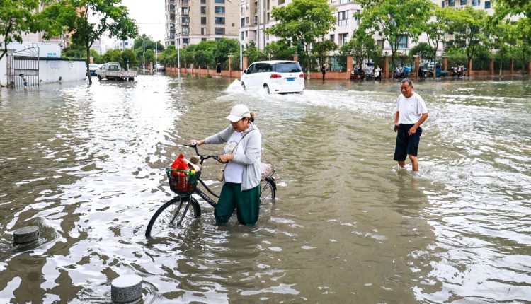 China Asia Storms
