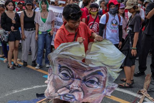 Philippines Marcos Protest