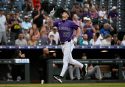 Marlins Rockies Baseball