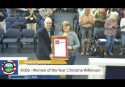 Christina Wilkinson recognized