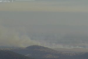 Field Fire burning in the Snelling area of J-59 in Merced County—PG&E live camera