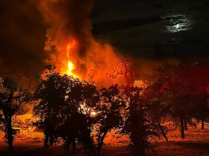 House Fire on Treosti Place - Calaveras Consolidated Fire Image