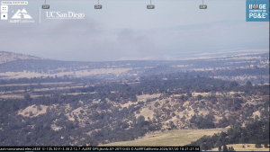 Smoke From Mann Fire