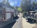 Fire in Rambling Hills Estates - Photo by Tracey Petersen