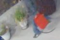 Security camera image of gas can allegedly used by the suspects—Photo Ruth Brown