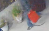 Security camera image of gas can allegedly used by the suspects—Photo Ruth Brown
