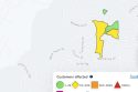 Power outage in Twain Harte area of Tuolumne County—PG&E map