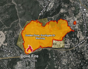 Update #2: Dove Fire Containment Increases