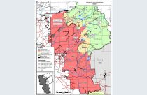 Stanislaus National Forest Temporary Fire Restrictions map