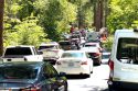 Traffic heading into Yosemite National Park—NPS photo