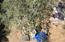 Trash found at the Big Bar Day Use Area near Mokelumne Hill—CCSO photo