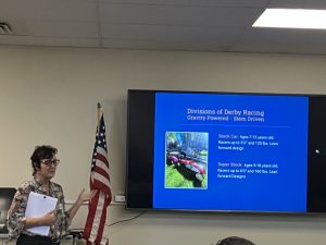 Katie Dunn talks about Soap Box Derby