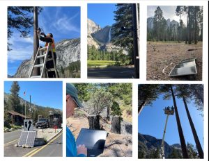 Communication funding work being done in Yosemite National Park—Yosemite National Park photos