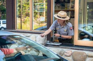 Yosemite Entrance Gate - NPS Image