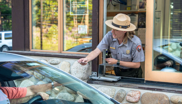 Yosemite Entrance Gate - NPS Image