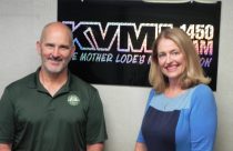Michael Hodson and Caroline Schirato