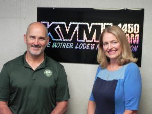 Michael Hodson and Caroline Schirato