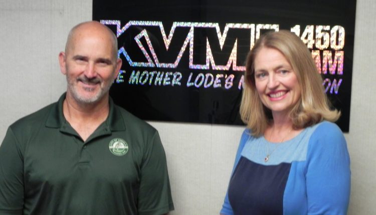 Michael Hodson and Caroline Schirato
