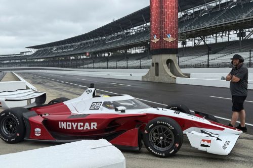 IndyCar New Car Test Auto Racing