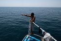 APTOPIX Tunisia Capsized Boat