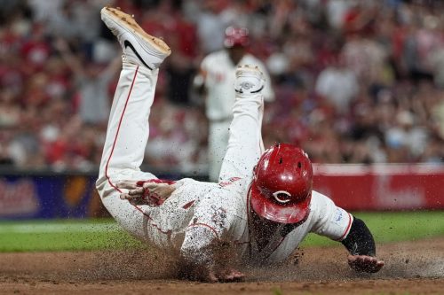 APTOPIX Athletics Reds Baseball