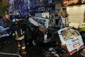 Syria Jaramana Explosion