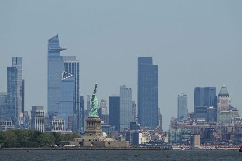 New York Harbor Capsized Boat