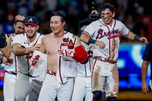 Dodgers Braves Baseball